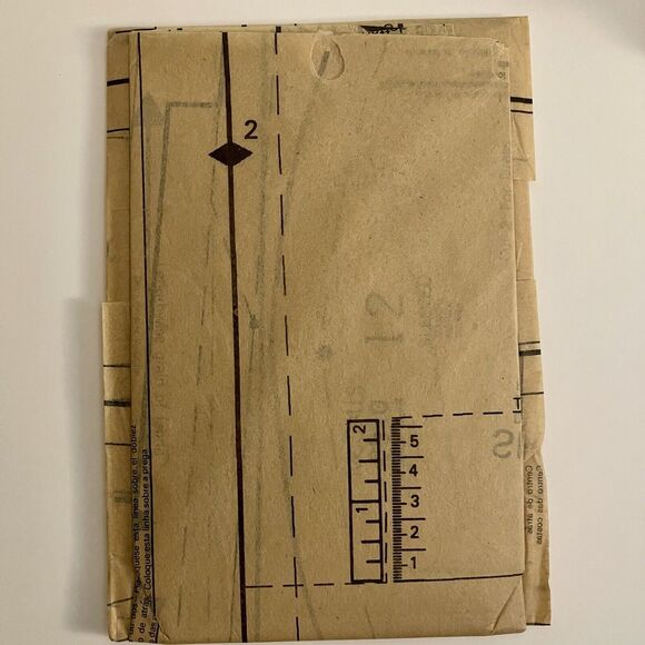 McCall’s 9096 Sewing Pattern 1980’s Retro Vintage Dress Sleeveless Adult Size 6 - Picture 3 of 4